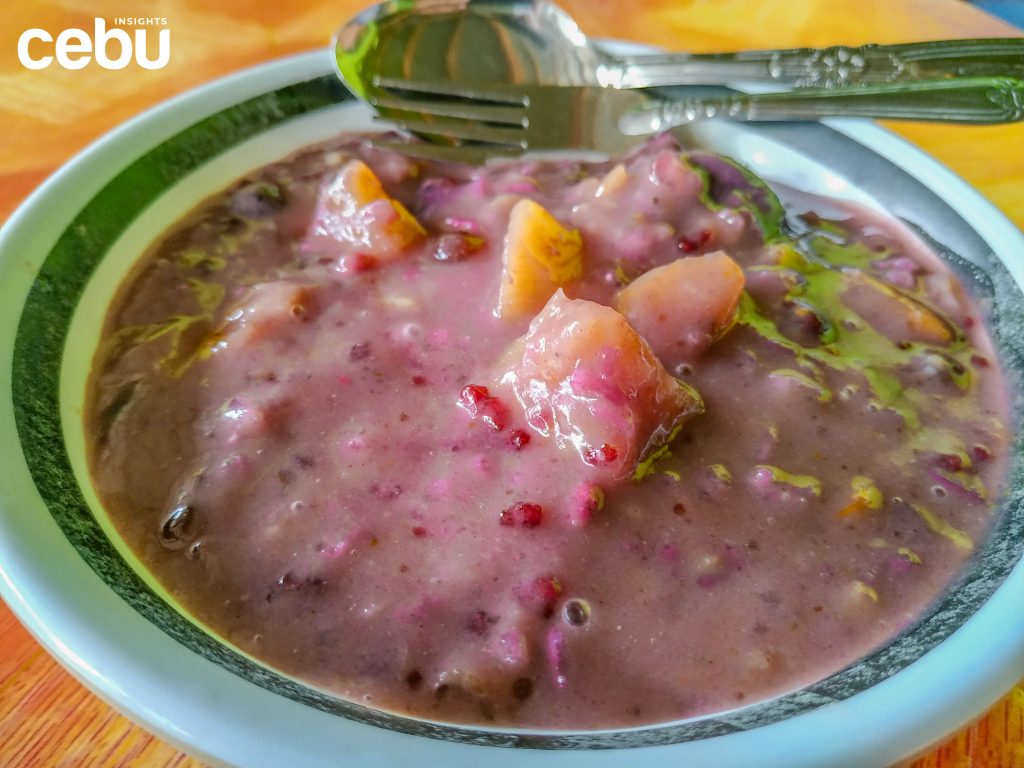 Binignit, a type of vegetable dish usually made during Holy Week