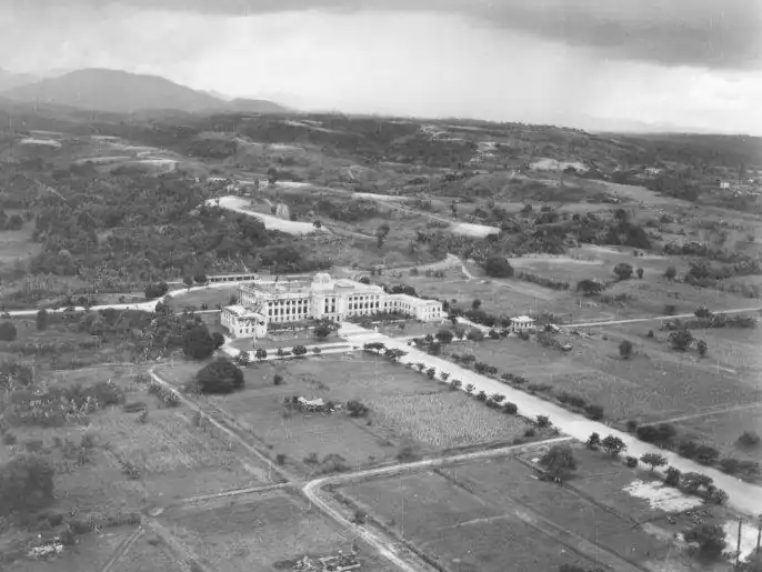 An aerial view of the Cebu Provincial Capitol