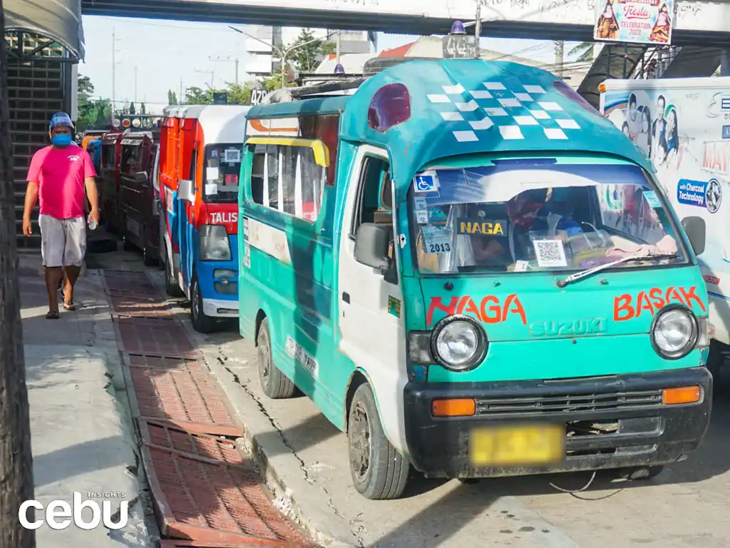 Philippine jeepneys parked at the side of the road