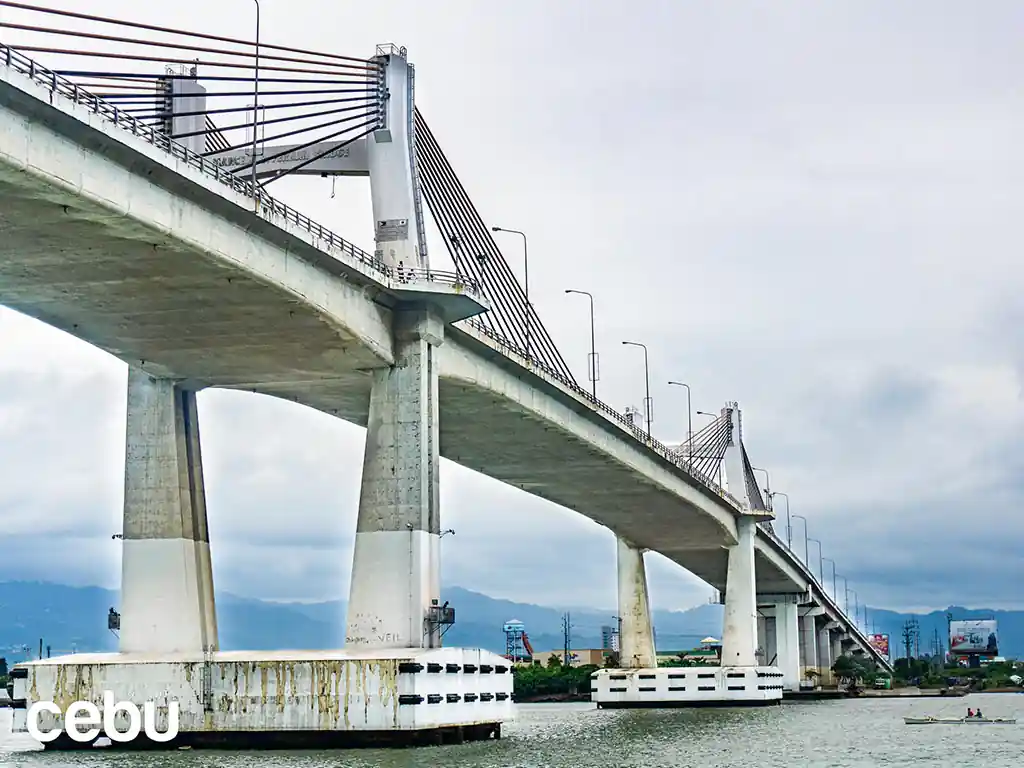 the Marcelo B. Fernan Bridge in Lapu-lapu City