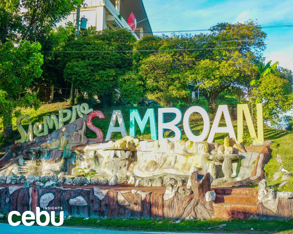 Siempre Samboan sign in Southern Cebu