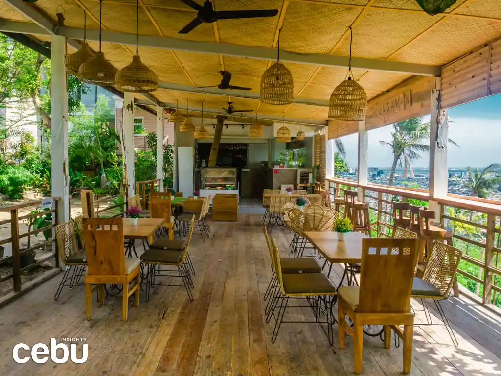 Dungawan is an al fresco dining establishment in the mountains of Tisa.