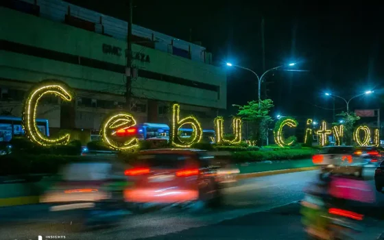 Cebu during the Christmas season
