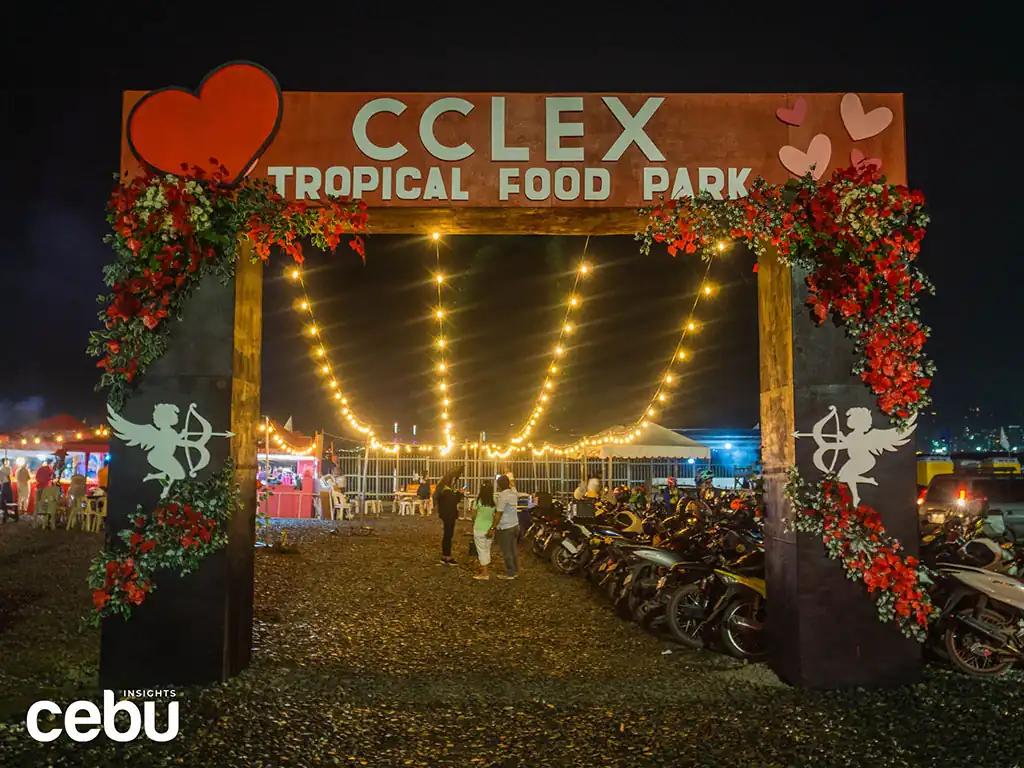 The entrance of the CCLEX Tropical Food Park