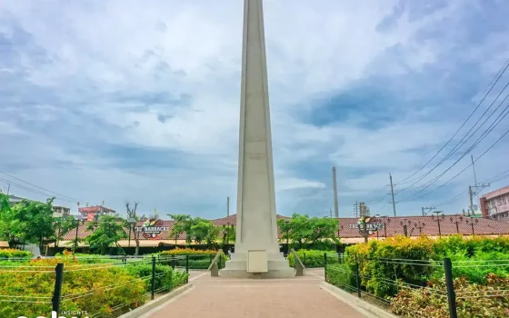 Obelisk at the newly renovated Freedom Park