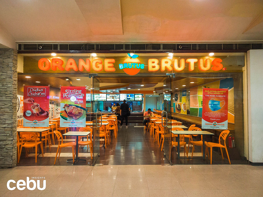 Entrance of Orange Brutus inside the SM City Cebu